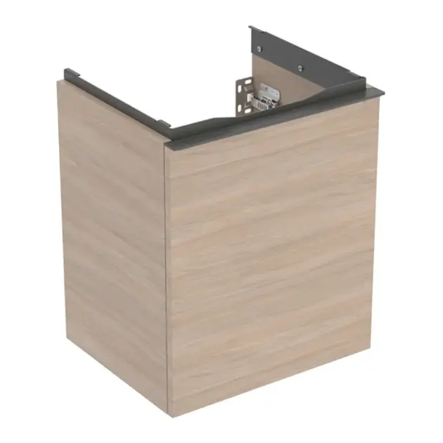 Geberit Acanto - Meuble lavabo, 45x42x38 cm, 1 tiroir, chêne 503.002.JH.1