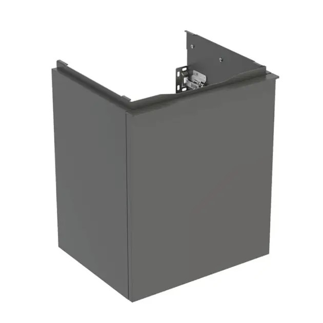 Geberit Acanto - Wastafelonderkast, 45x42x38 cm, 1 lade, lava 503.002.JK.1