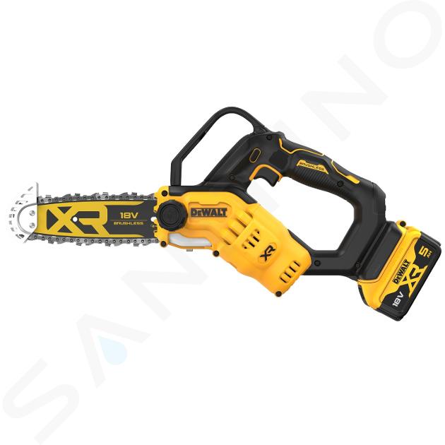 DeWALT Nářadí - 18V AKU prořezávací pila 20 cm, 1x aku 5,0 Ah XR, nabíječka DCMPS520P1