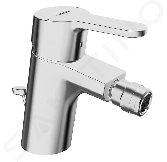 Hansa Primo - Mitigeur de bidet avec garniture de vidage, chrome 49433203