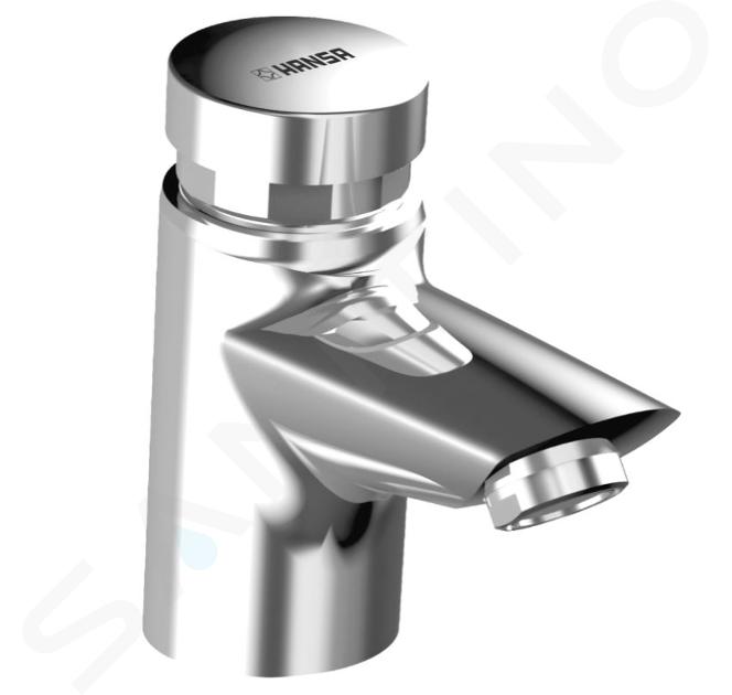 Hansa Polo - Zelfsluitende wastafelkraan voor koud water, chroom 51472211