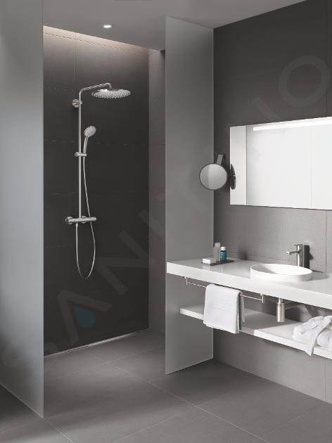 Sistema de ducha Grohe Euphoria con cabezal de ducha metálico Allure 230