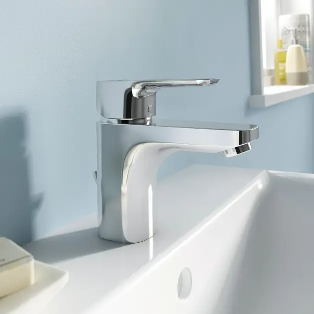 Rubinetto Lavabo Ideal Standard Ceraplan - Monocomando, Nero Seta, Risparmio Idrico - Foto 6