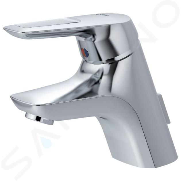 Ideal Standard CeraMix Blue - Miscelatore Piccolo per lavabo, con sistema di scarico, cromo A5651AA