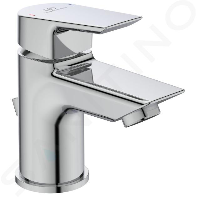 Ideal Standard Tesi - Grifo de lavabo Piccolo, con juego de desagüe, cromo A6566AA