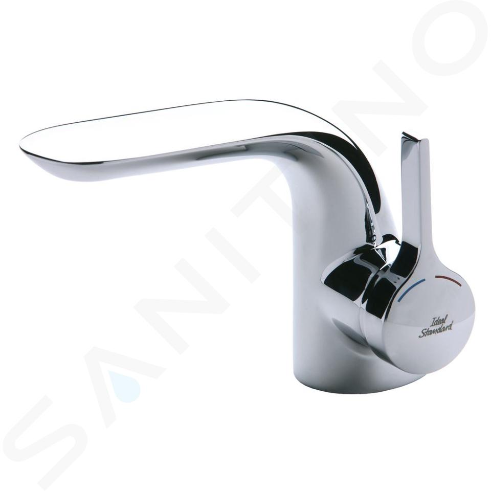 Ideal Standard Melange - Grifo monomando de lavabo con conjunto de desagüe, cromo A4260AA