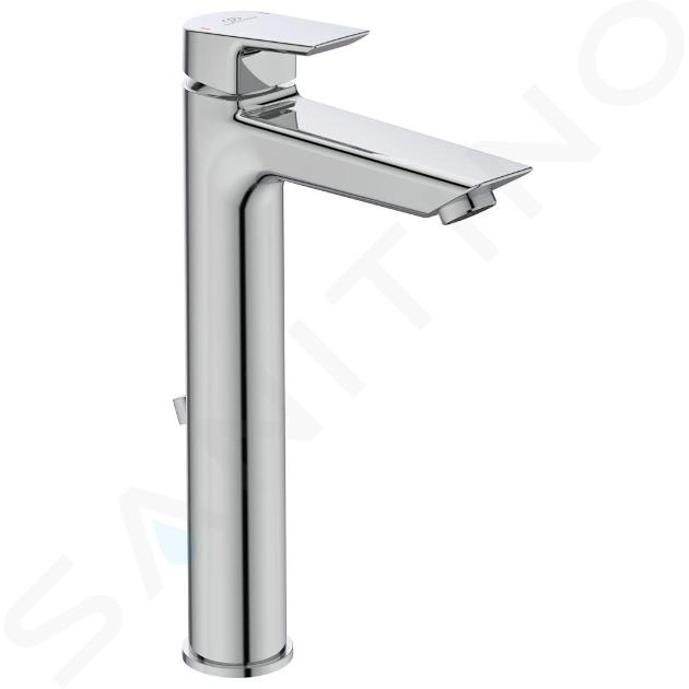 Ideal Standard Tesi - Miscelatore da lavabo, con sistema di scarico, cromato A6573AA