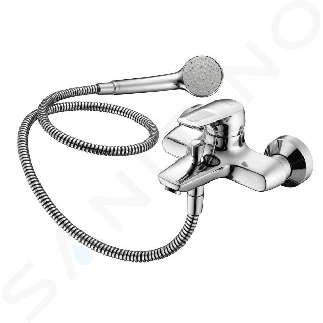 Ideal Standard CeraMix Blue - Miscelatore per vasca da bagno, con accessori, cromo B9491AA