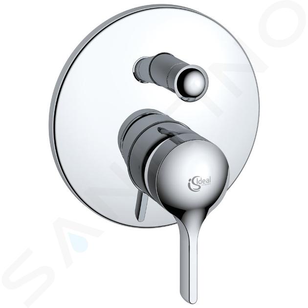 Ideal Standard Melange - Grifo empotrado de bañera, 2 salidas, cromo A4720AA