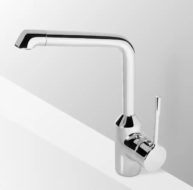 Ideal Standard Ceraplan III Spültischarmatur – Einhebelmischer, Hoher Auslauf, Mit EKO-System