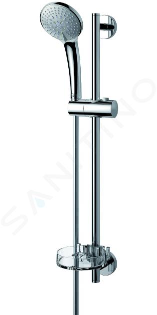Ideal Standard Idealrain - Zuhanyfej szett 100, 3 fúvókával, rúddal és tömlővel, krómozott B9415AA