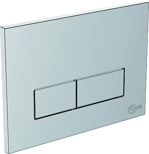 Levně Ideal Standard - Ovládací tlačítko Ideal System mechanické, satin chrom W3708AD