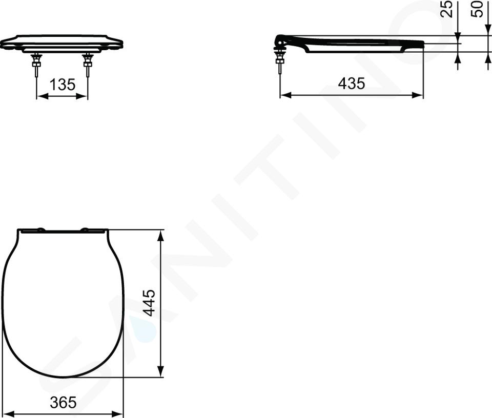 Abattant wc 2024 ideal standard connect