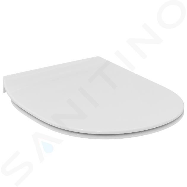 Ideal Standard Connect - Abattant de toilette plat, blanc E772301