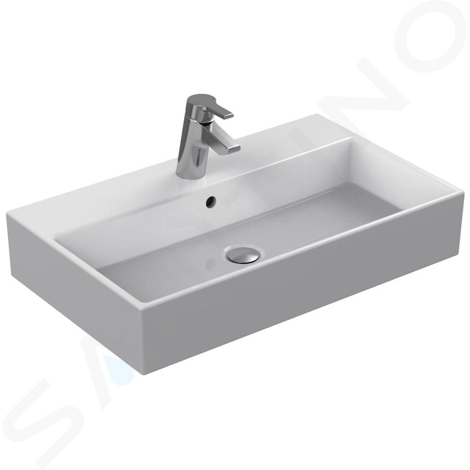 Ideal Standard Strada - Umyvadlo 710x420x145 mm, s přepadem, otvor pro baterii, bílá K078201