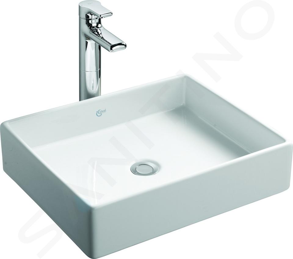 Ideal Standard Strada - Lavabo 500x420x145 mm, con Ideal Plus, blanco K0776MA