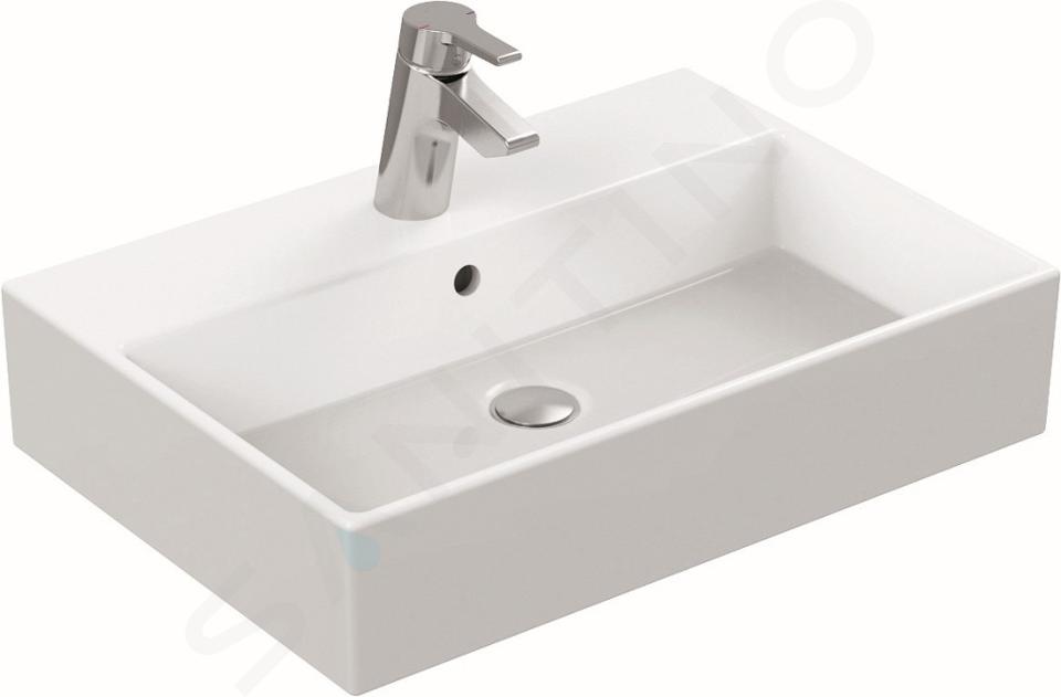 Ideal Standard Strada - Lavabo 60x42x15 cm, foro singolo per miscelatore, bianco K078101