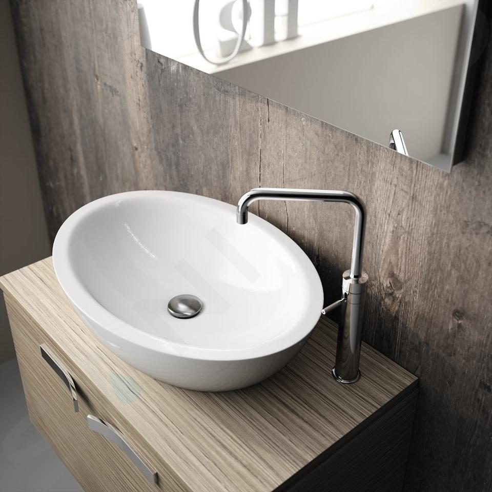 Lavandino per bagno L 840 x P 375 mm