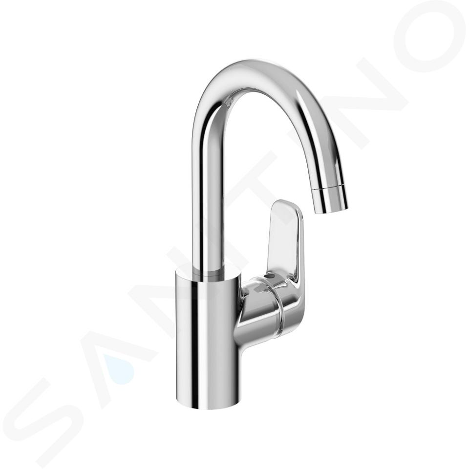 Ideal Standard CeraFlex - Miscelatore da lavabo con braccio di erogazione girevole, cromato B1716AA