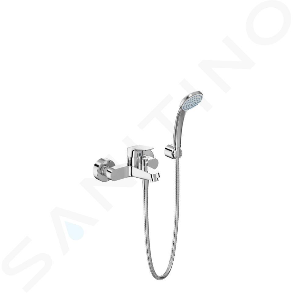 Ideal Standard CeraFlex - Miscelatore a muro per vasca da bagno, cromato B1722AA