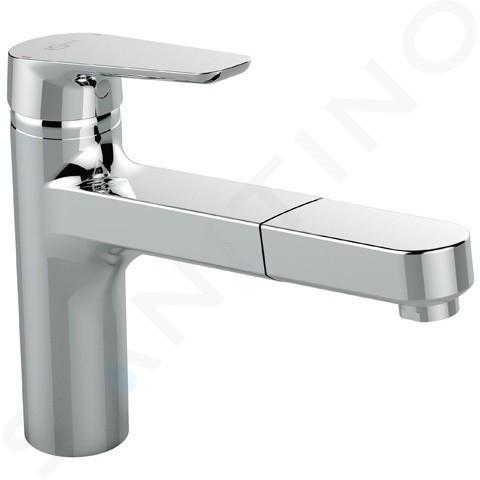 Rubinetto Bagno Lavabo con Doccetta Estraibile, Miscelatore Bagno