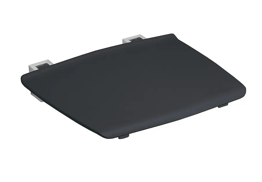 Gelco - Сгъваемо столче за душ, тъмно сиво GS120G