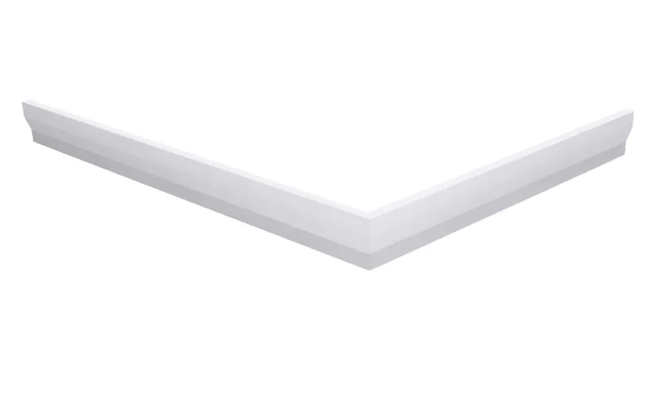 Gelco Sara - Panel čelní 100 x 75 cm, výška 10 cm, pravý, bílá GP10075P