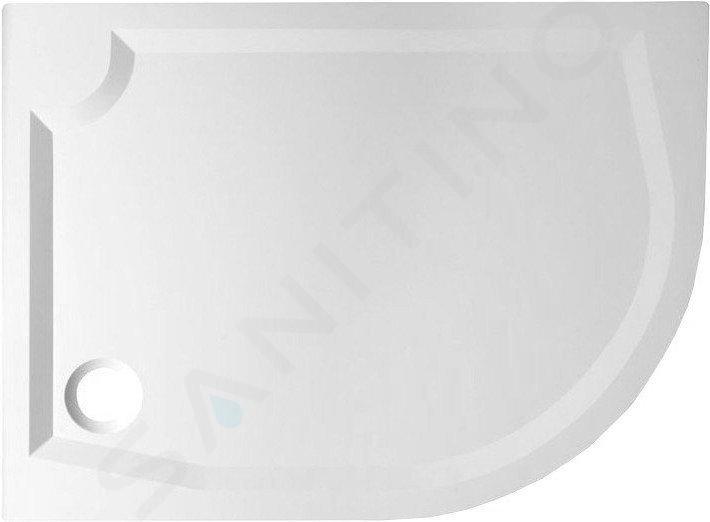 Gelco Piatti doccia - Piatto doccia RIVA, 100x80 cm, sx, bianco GR10080L
