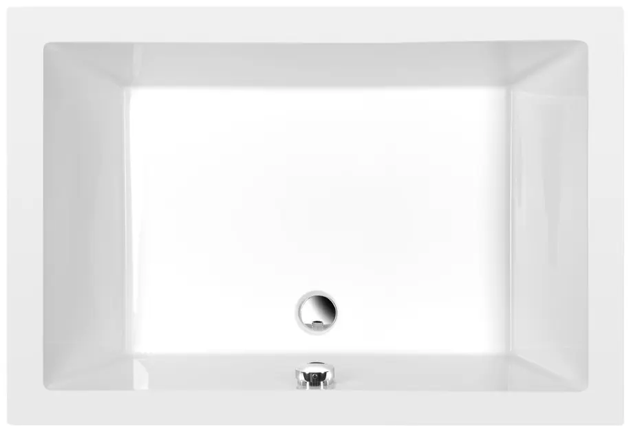 Polysan Deep - Deep shower tray 110x75x26 cm, white 72883