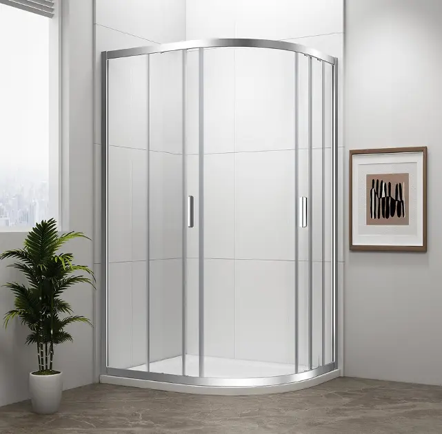 Cabine De Douche 1/4 De Cercle L.90 X L.90 Cm, Eclipse | Leroy Merlin