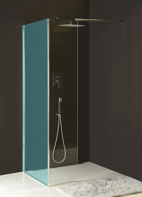 Polysan Modular Shower - Panel stały MS2, 80 cm, lewy, do montażu na ścianie prysznicowej modułu MS2, szkło przezroczyste MS2B-80L