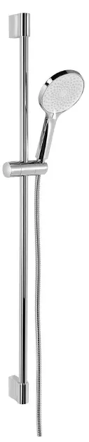 Sapho Amy - Conjunto de ducha, barra y flexo, 5 chorros, cromo 1202-20