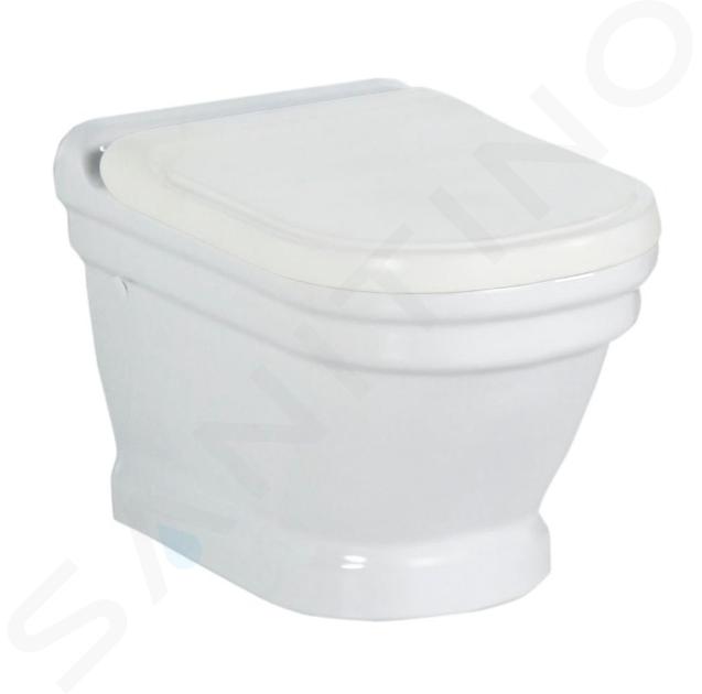 Sapho Antik - Creavit per toilette sospesa, bianco AN320