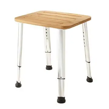 Sapho - Bathroom stool, bamboo AE865