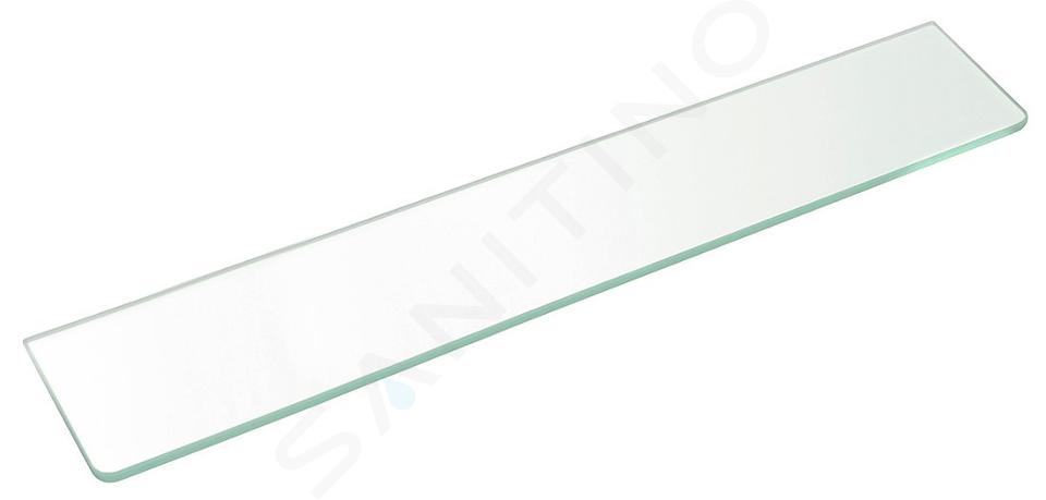 Sapho Accessori - Ripiano, lunghezza 900 mm, vetro trasparente 23485