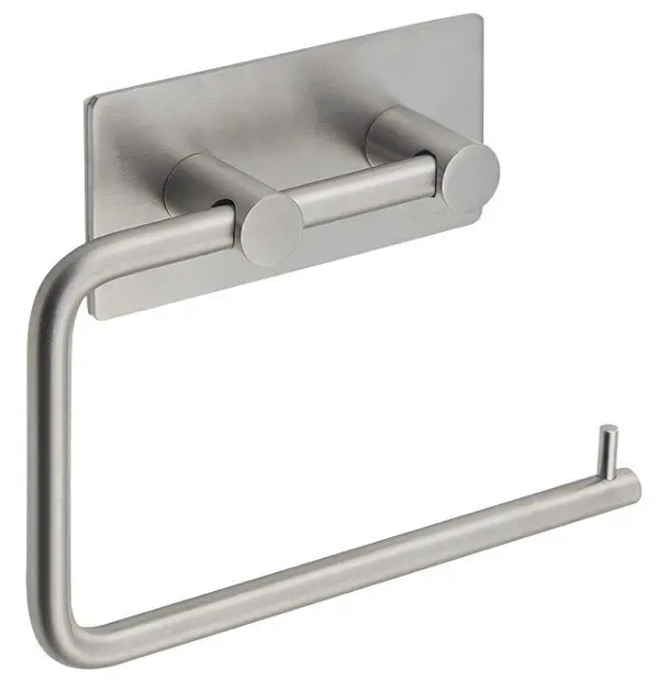 Sapho - Porte-rouleaux WC autocollant, inox brossé 33207