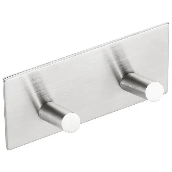 Sapho Doplňky - Samolepící dvojháček, broušená nerez 31202