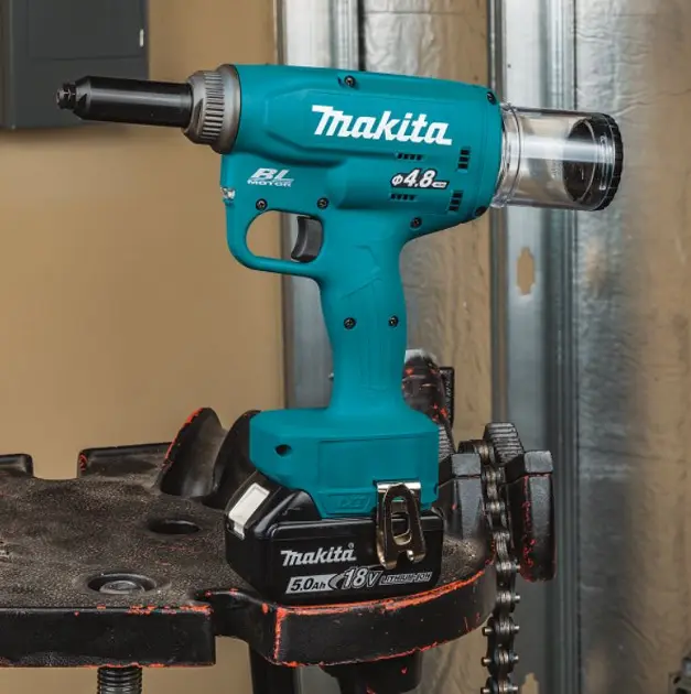 YUI ZJCHAO Pistolet à rivets électrique sans balais Pistolet à riveter
