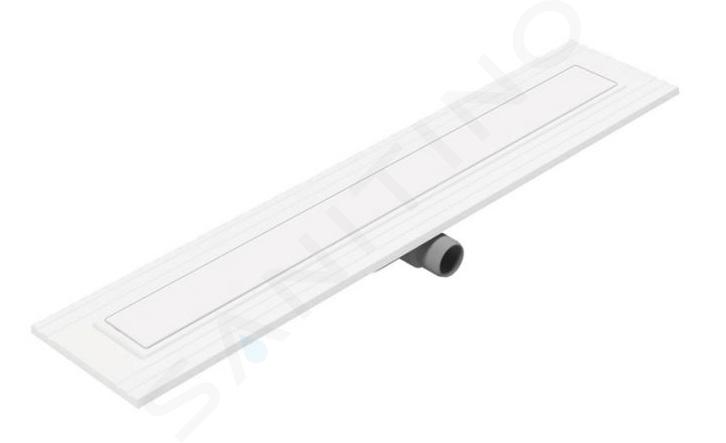 I-Drain Liquid - Canalina doccia 70 cm, con griglia, bianco EP5.SS.0700.W