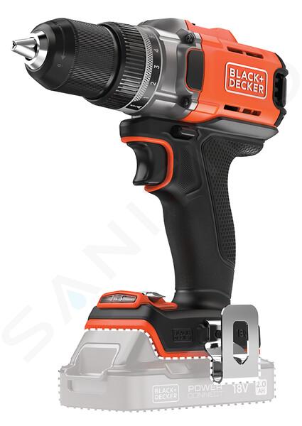 BLACK+DECKER Nářadí - 18V AKU vrtací šroubovák, bez baterie a nabíječky BCD382XN-XJ