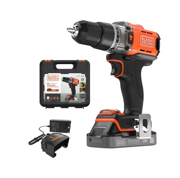 Black Decker Battery (18V 1.5Ah Li-Ion, for F5 EPL, EGBL, EGBHP, ASL, HPL Tools, GTC, GKC, GPC, GLC STC Garden Tools) BL1518