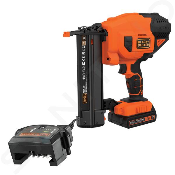 BLACK+DECKER Náradie - 18V AKU klincovačka 16-52 mm, 1x aku 2,0 Ah Li-Ion, nabíjačka BCNG01D1-QW