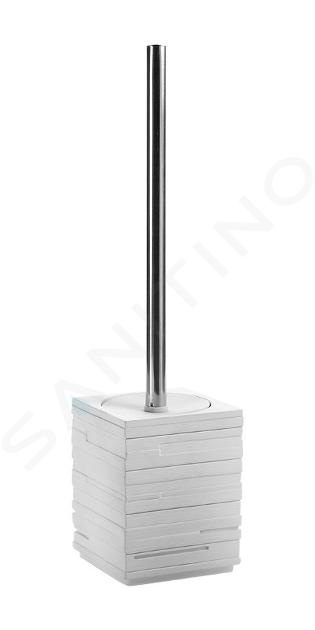 Sapho Gedy Quadrotto - Scopino WC, bianco QU3302