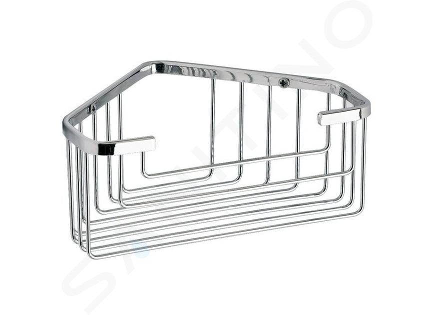 Sapho Gedy Smart - Étagère d’angle grille, chrome 2483