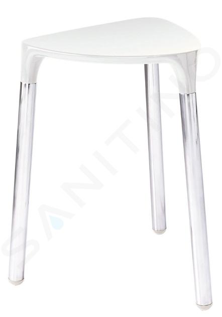 Sapho Gedy Yannis - Tabouret 370x435x323 mm, blanc 217202