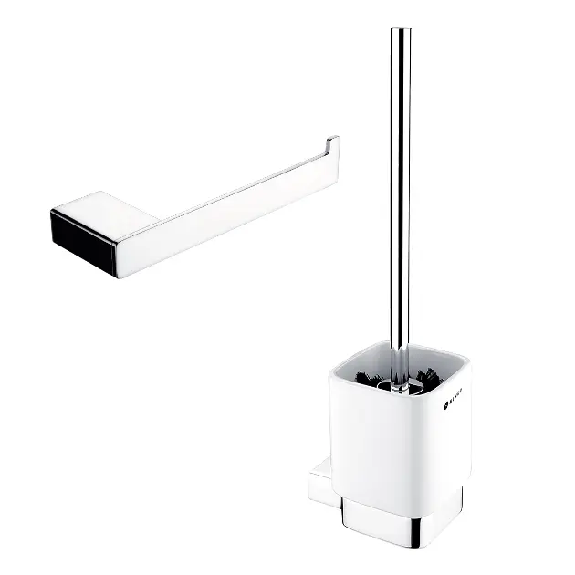 Nimco Kibo - Set accessoires voor toilet, chroom Ki set-94KN-26