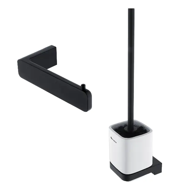 Nimco Maya - Set accessoires voor toilet, matzwart MAC set-94KN-90