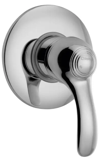 Sapho Kirké - Grifo empotrado de ducha, con cuerpo de montaje, cromo KI41C