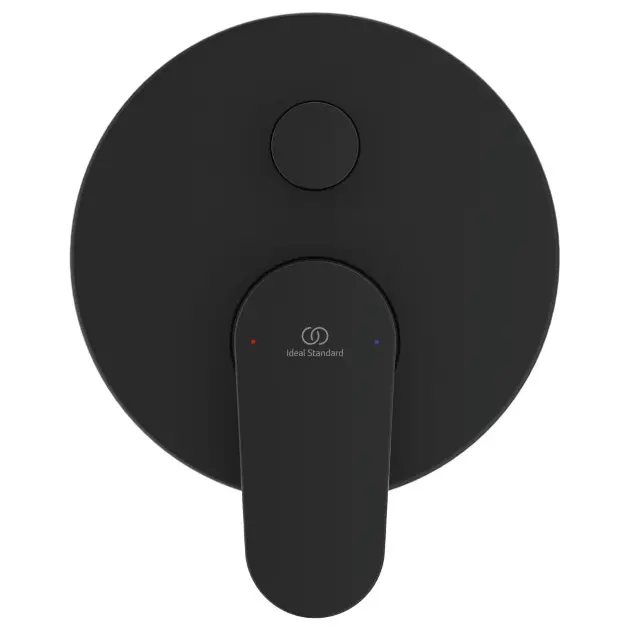Ideal Standard - Baterie pod omítku pro 2 spotřebiče, černá BD135XGIIJ1
