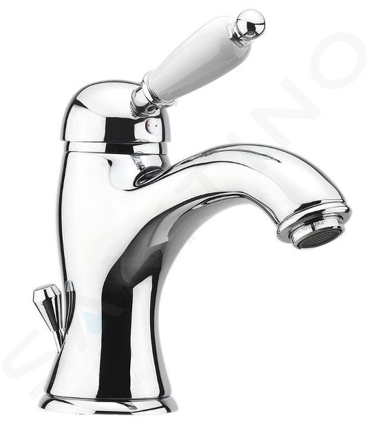 Sapho Kirké - Mitigeur de lavabo White, chrome KI02BC